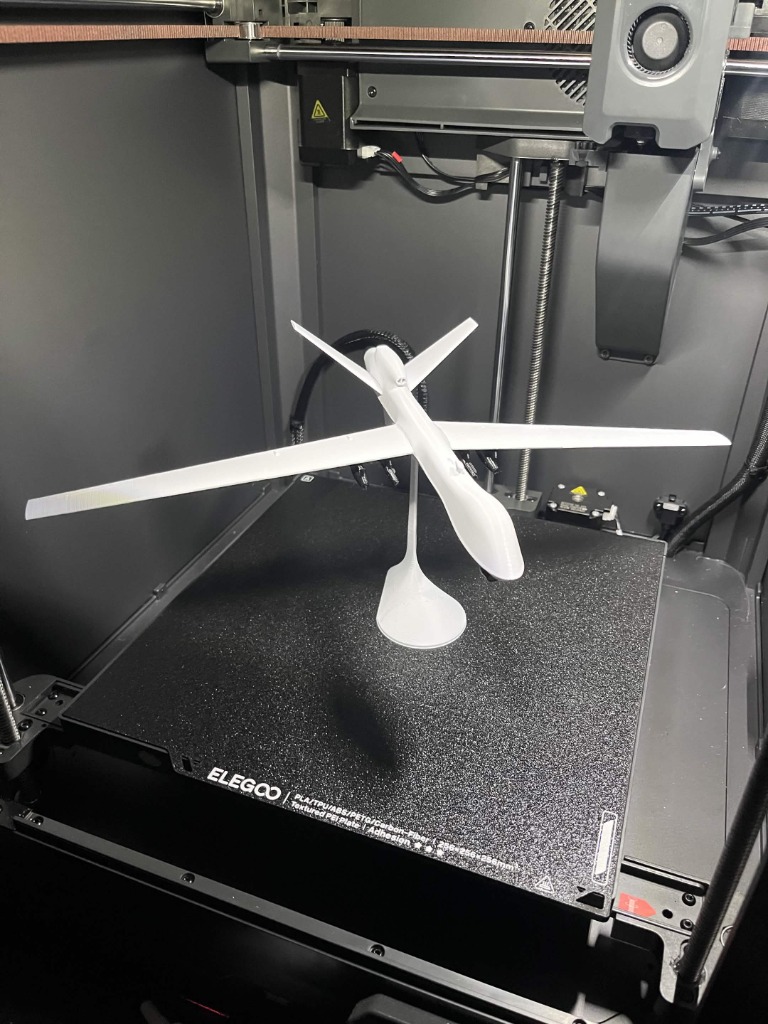Maquete Drone UAV 3D